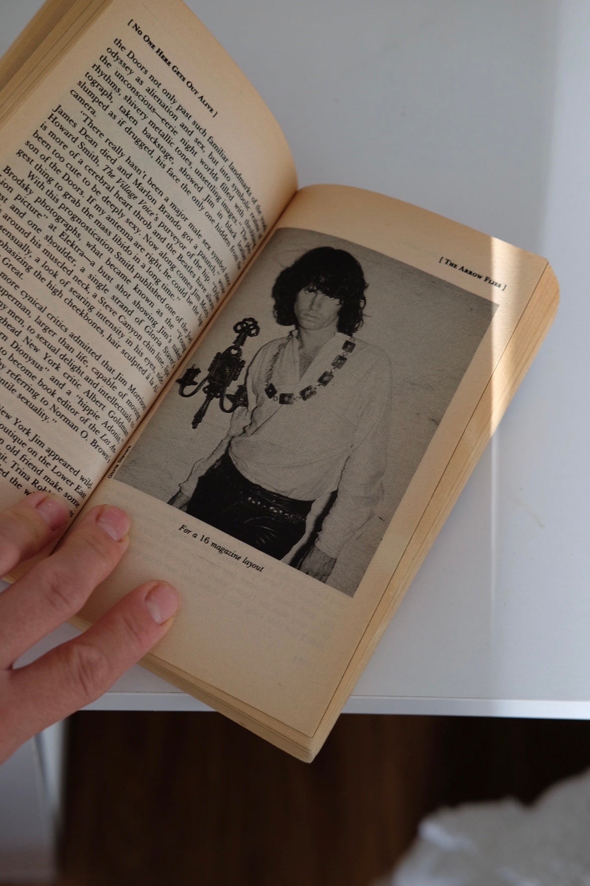 ג'ים מוריסון -ספר ביוגרפיה רב מכר של סולן דה דורס באנגלית, ספר רב מכר, אף אחד כאן לא יוצא בחיים, ספר ביוגרפיה רב מכר של ג'ים מוריסון, סולן דה דורס הדלתות, מוריסון ידוע בעיקר כסולן וככותב השירים העיקרי של להקת "הדלתות