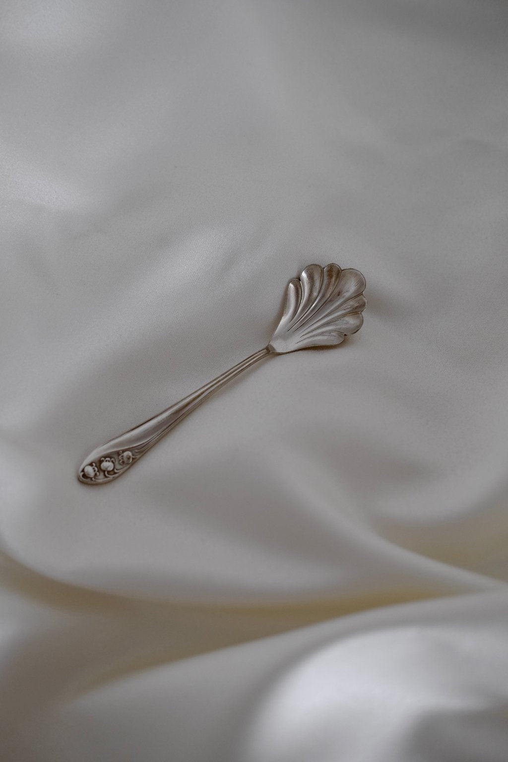 כפית הגשה וינטג' בצורת צדף מתכת מצופה כסף, סכום ישן ישראלי ציפוי כסף חתום מתאחים 100 מתנות קטנות לראש השנה,מתנות לשבועות,רעיונות למתנות לחג,מתנות לראש השנה מקוריות,מתנות מקוריות לחג,מתנות יצירתיות,חנויות וינטאג לבית,וינטג' ישראלי,כלי בית עתיקים,אספנות ווינטאג